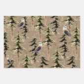 Rustic Kraft bezit in bos Inpakpapier Vel (Voorkant 2)