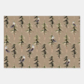 Rustic Kraft bezit in bos Inpakpapier Vel (Voorkant)