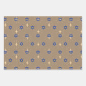 Rustic Kraft Bright Shining Star van David Hannuka Inpakpapier Vel (Voorkant 3)