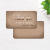 Rustic Kraft Design 100/pk do-it-yourself Mariage  (Bureau)
