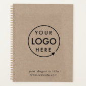 Rustic Kraft Logo | Bedrijfs Modern Professioneel Planner (Voorkant)