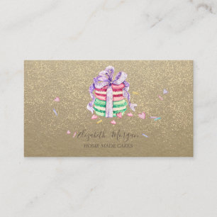 Rustic Kraft, Met de Hand Gemaakte Macarons Taarte Visitekaartje