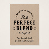 Rustic Kraft No Hole The Perfect Blend Favoriser T (Dos)