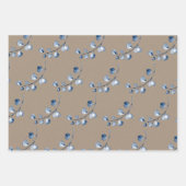 Rustic Kraft Paper Blue Eucalyptus Sprigs (Voorkant 2)