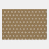 Rustic Kraft Papier cadeau Motif Arbre de Noël (Devant 2)