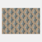 Rustic Kraft  Scandinavische papieren siervoorwerp Inpakpapier Vel (Voorkant)