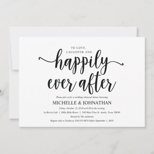 Rustic Kraft Wedding Repetitie Diner Uitnodigt 2 Kaart (Voorkant)