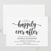 Rustic Kraft Wedding Repetitie Diner Uitnodigt 2 Kaart (Voorkant / Achterkant)