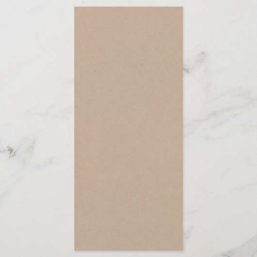 Rustic Kraft-wijnstokken, plaatsinstelling Harteli Programma (Achterkant)