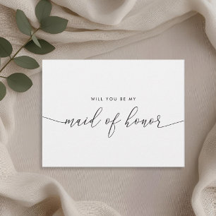Rustic Lace Bloemige Wil Je Mijn Getuige Zijn Uitnodiging Briefkaart