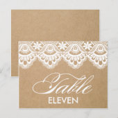 RUSTIC LACE | TAFELNUMMERS (Voorkant / Achterkant)