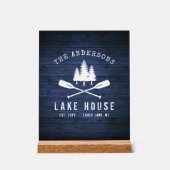 Rustic Lake House Boat (Recto)