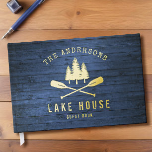 Rustic Lake House Boat