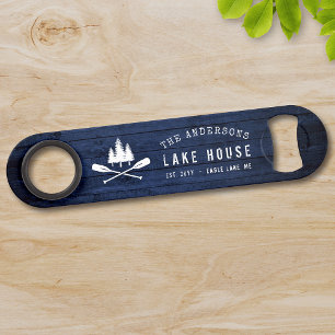 Rustic Lake House Boat