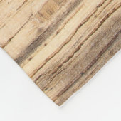 Rustic Lake House Custom Family Name Fleece Deken (Hoek)