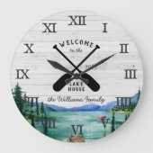 Rustic Lake House | Familienaam Grote Klok (Voorkant)