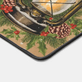 Rustic lantern Christmas holly pine festive winter (Coin)