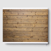 Rustic Lantern Lights Guestbook Gastenboek (Achterkant)