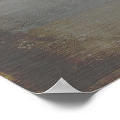 Rustic Lantern Wedding Welcome Sign Poster (Hoek)