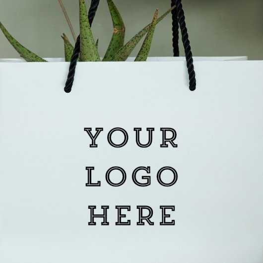 Rustic Large Your Custom Logo Business Hobby  Rubberstempel