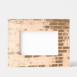 Rustic Laser gegraveerd Afbeelding Lijst baksteenp
