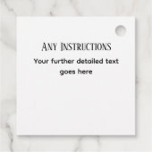 Rustic Laurel fait à la main avec des étiquettes c (Dos)