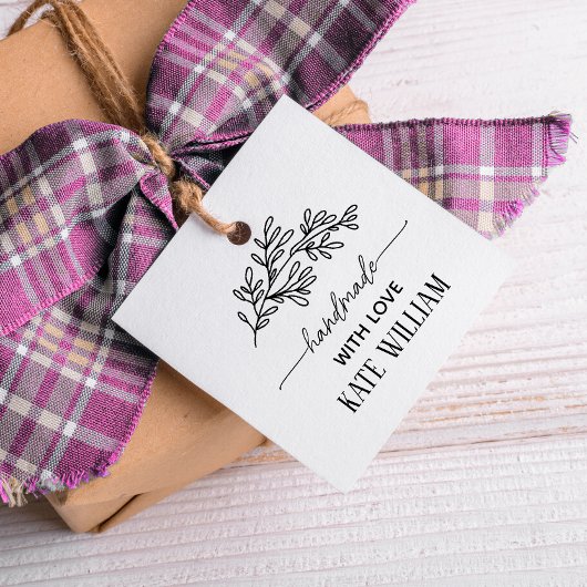 Rustic Laurel fait à la main avec des étiquettes c