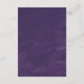 Rustic Lavender Details Enclosure Kaart (Achterkant)