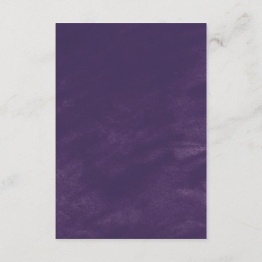 Rustic Lavender Directions Enclosure Kaart (Achterkant)