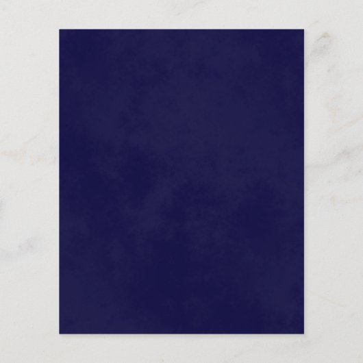 Rustic Leaves Navy Blue Grey BUDGET Weddenschap (Achterkant)