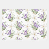 Rustic Lemon floral Citrus Wedding Wrapping Paper (Voorkant 2)
