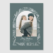 Rustic Line Drawn Christmas Botanical Arch 1-Photo (Voorkant)