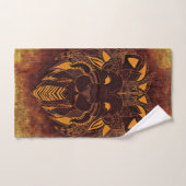 Rustic Lion Head Bad Handdoek (Handdoek)