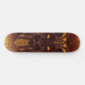 Rustic Lion Head Skateboard (Horizontaal)