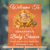 Rustic Little Acorn Baby shower d'automne Bienvenu (Neutre)