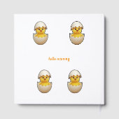 Rustic Little  Chick Theme  Party Gastenboek (Achterkant)