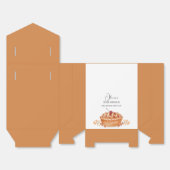 Rustic Little Cutie Pie Cherry Herfst Baby shower Bedankdoosjes (Ongevouwen)