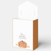 Rustic Little Cutie Pie Cherry Herfst Baby shower Bedankdoosjes (Open)