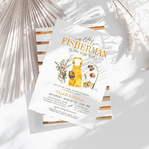 Rustic Little Fisherman is op weg naar het Baby sh Kaart