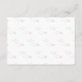 Rustic Little Fisherman's Derby Baby Luier Raffle Informatiekaartje (Achterkant)