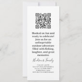 Rustic Little Hunter Photo Boy Birthday Invitation (Dos)