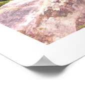 Rustic Log Bridge Poster (Hoek)