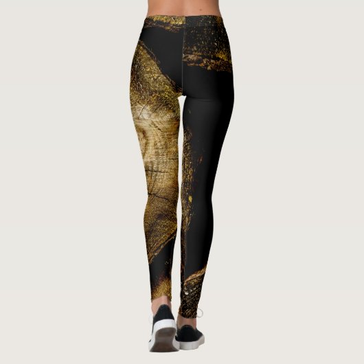 Rustic Log Roll Leggings (Achterkant)