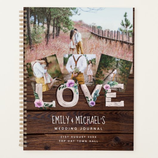 Rustic Love Lilac Mariage Fête des mariées Photos (Devant)