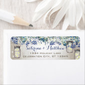 Rustic Luxe  Peacock Wedding Etiket (Insitu)