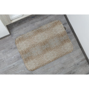 Rustic Luxe Psychedelische Schapenwol Textuur Badmat