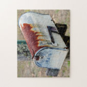 Rustic Mailbox Portret Legpuzzel (Verticaal)