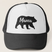 Rustic Mama Beer Red Buffalo Pset Trucker Hat Trucker Pet (Voorkant)