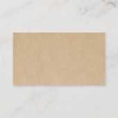 Rustic Mariage Détails Site Carte de boîtier (Dos)