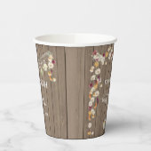 Rustic Mason Jar — Aangepast Vrijgezellenfeest pap Papieren Bekers (Links)